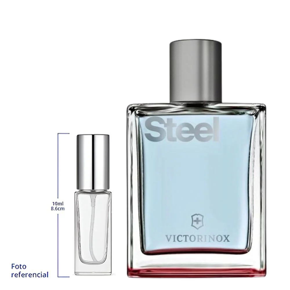 Victorinox Steel Decant Travel Size Eau De Toilette For Men - Image 2