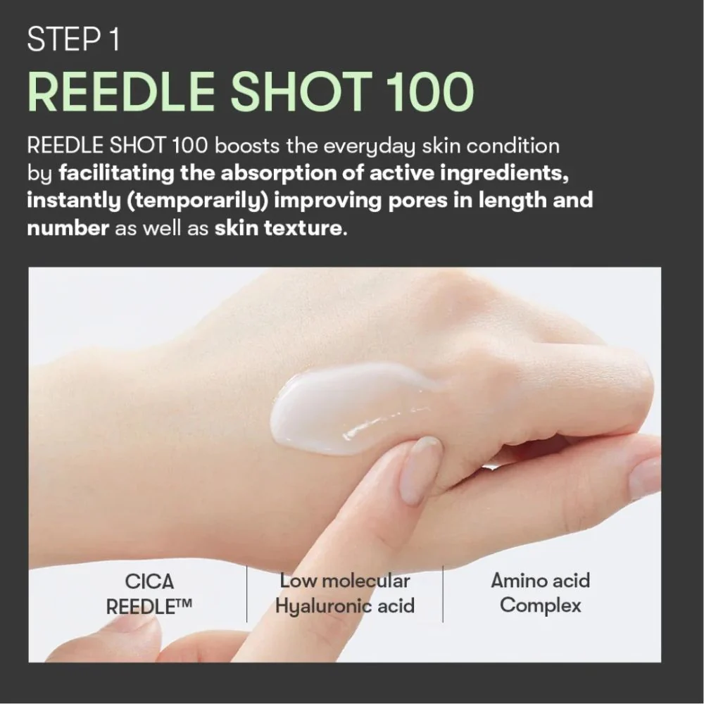 VT Cosmetics Mascarilla Reedle Shot 100 Step. 01 y Sep. 02 Balance Mask 1.5g - Image 2