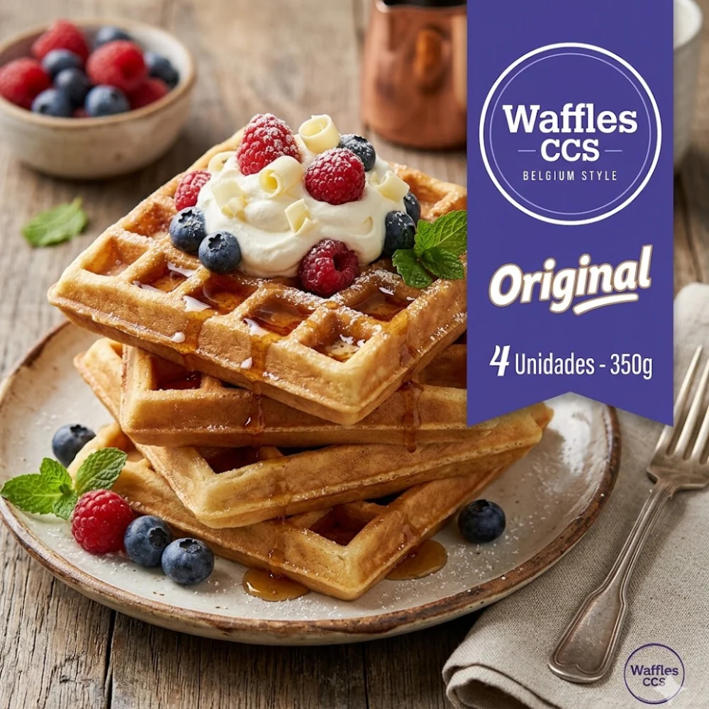 Waffle Belga Original 8 Und Waffle Ccs - Image 2