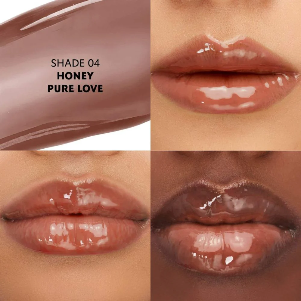 Yves Saint Laurent Loveshine Plumpimg Lip Oil Gloss 4 Honey Pure Love 6ml - Image 2