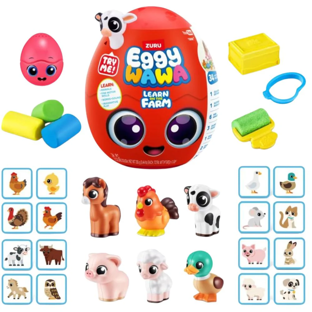Zuru Eggy Wawa Learn on the Farm 18m+ - Image 2