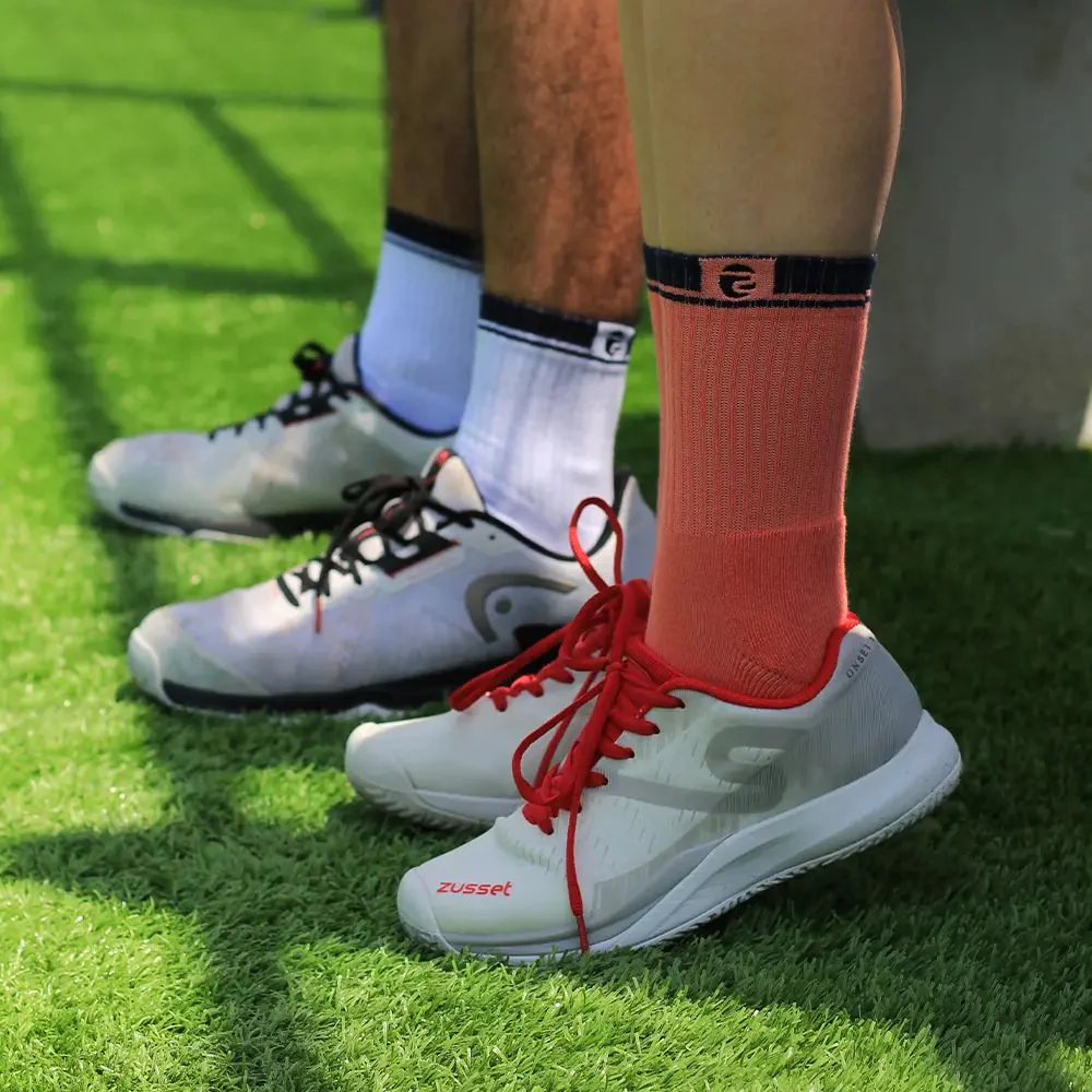 Zusset Medias Zet Para Padel Coral/Navy 1 Par - Image 2