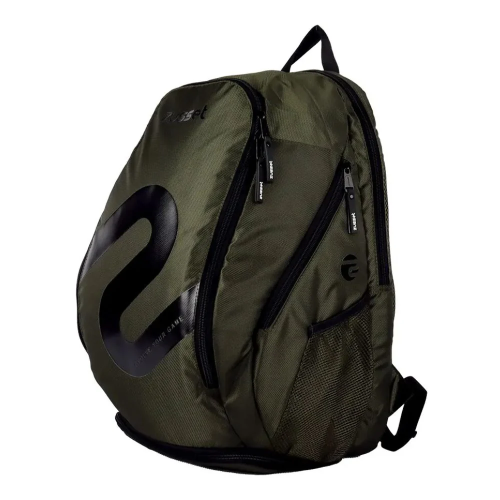 Zusset Mochila Para Padel Color Negro con Verde - Image 2