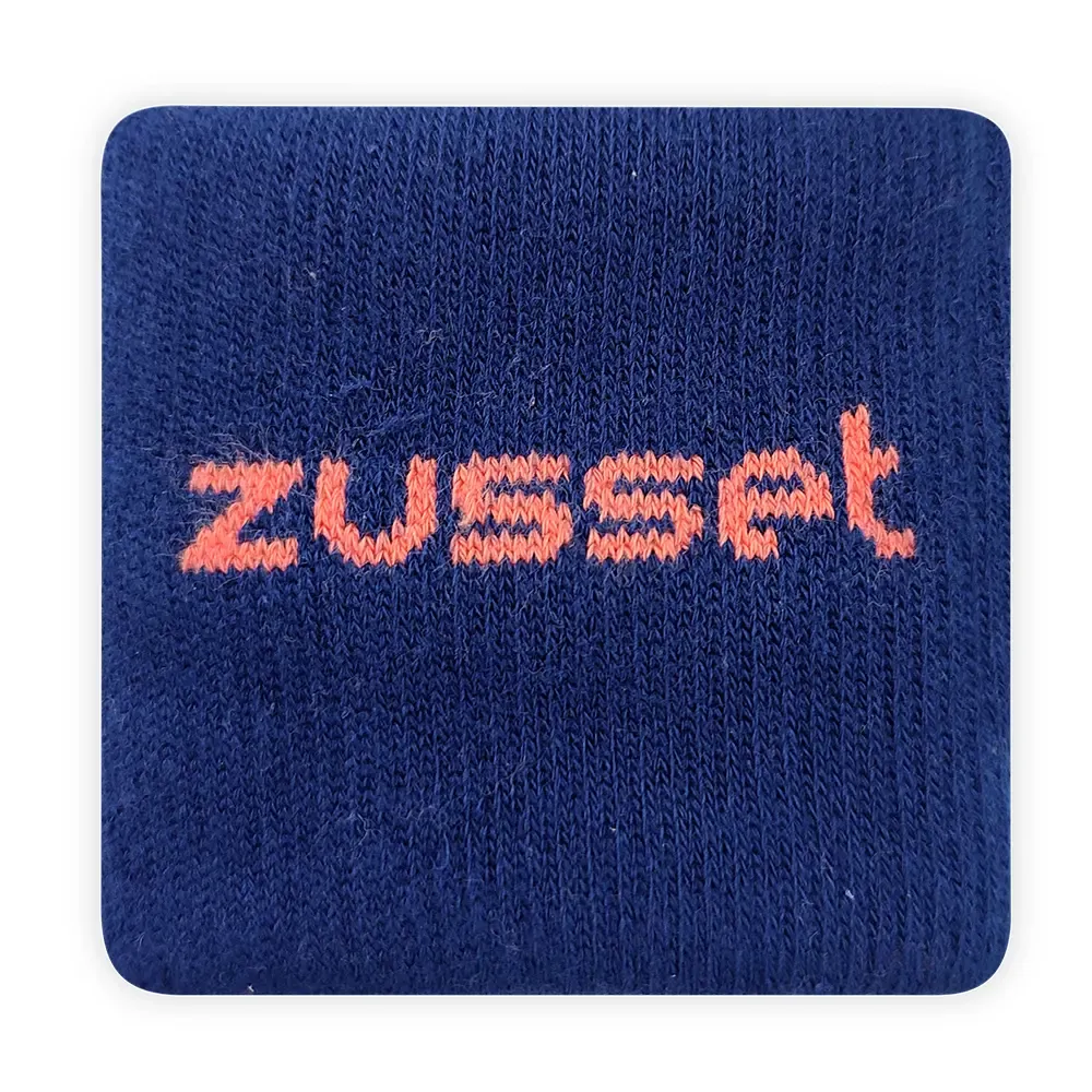 Zusset Muñequeras Cortas 2pk Para Padel Azul/Coral 8-8cm - Image 2
